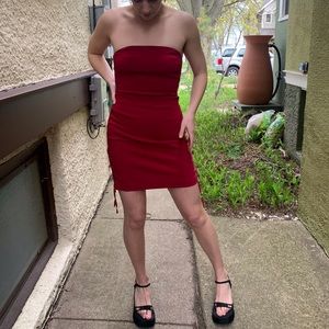 Vintage Express lace-up dress!